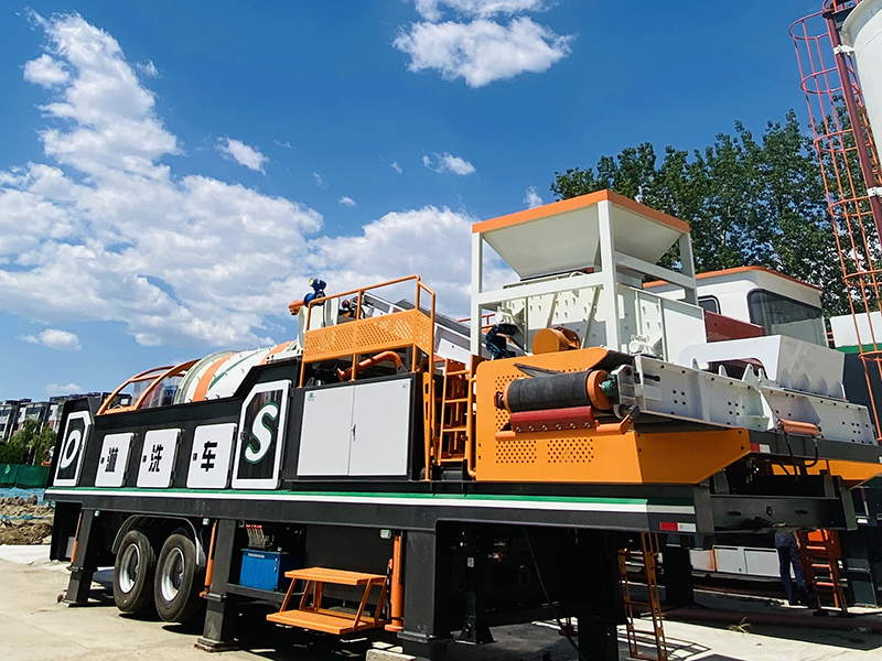 移動式土壤淋洗修復設備